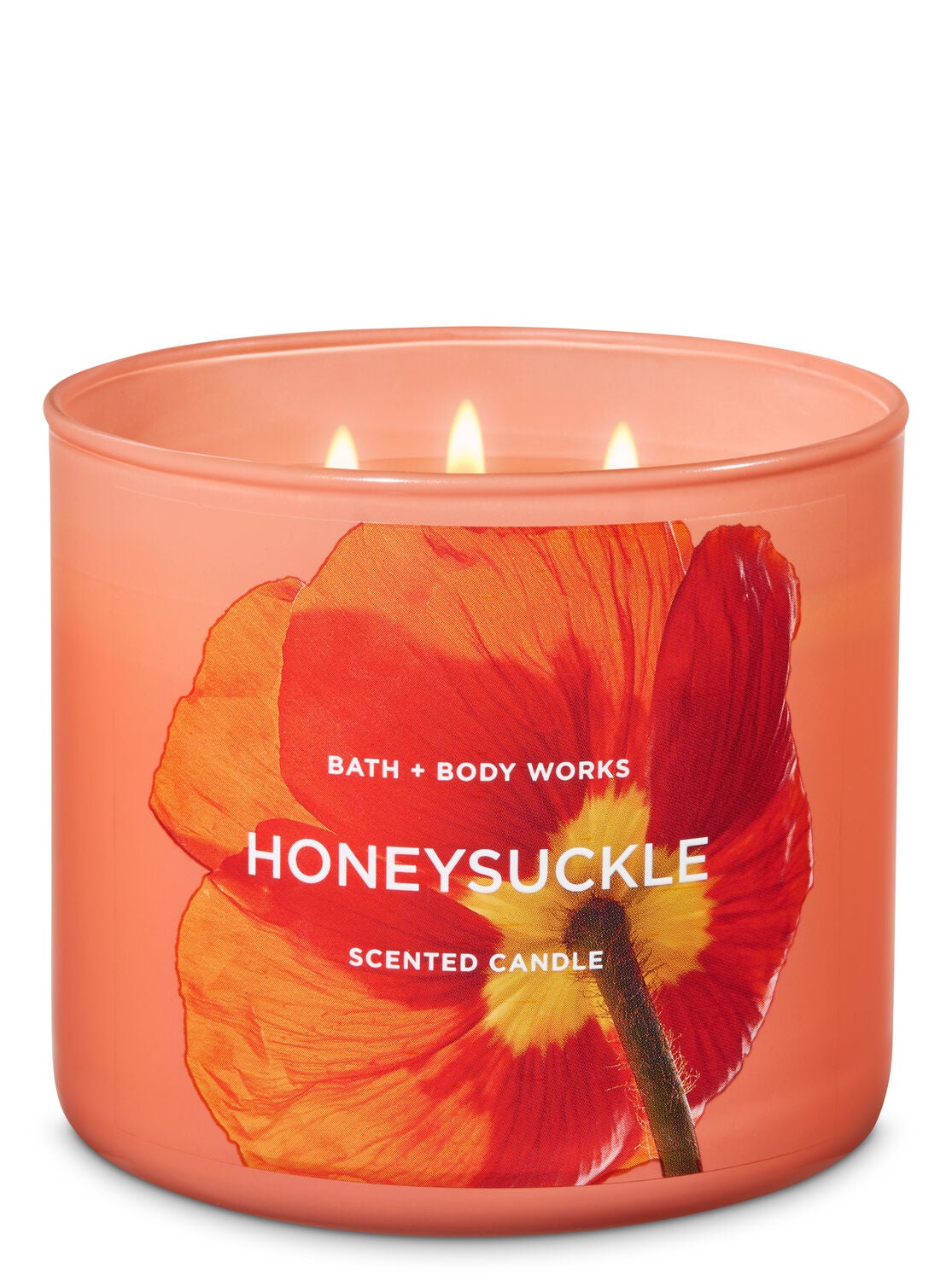 Honeysuckle 3-Wick Candle - Bath And Body Works
