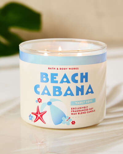 Beach Cabana 3-Wick Candle