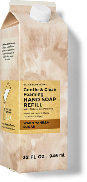 Warm Vanilla Sugar Gentle &amp;amp; Clean Foaming Hand Soap Refill