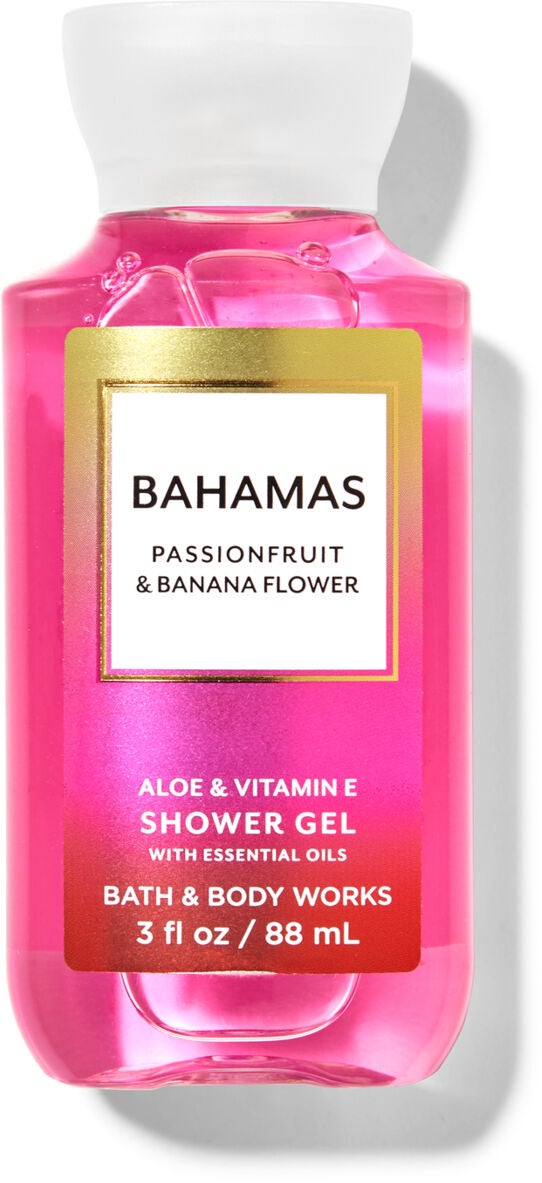 Bahamas Passionfruit &amp; Banana Flower Travel Size Shower Gel