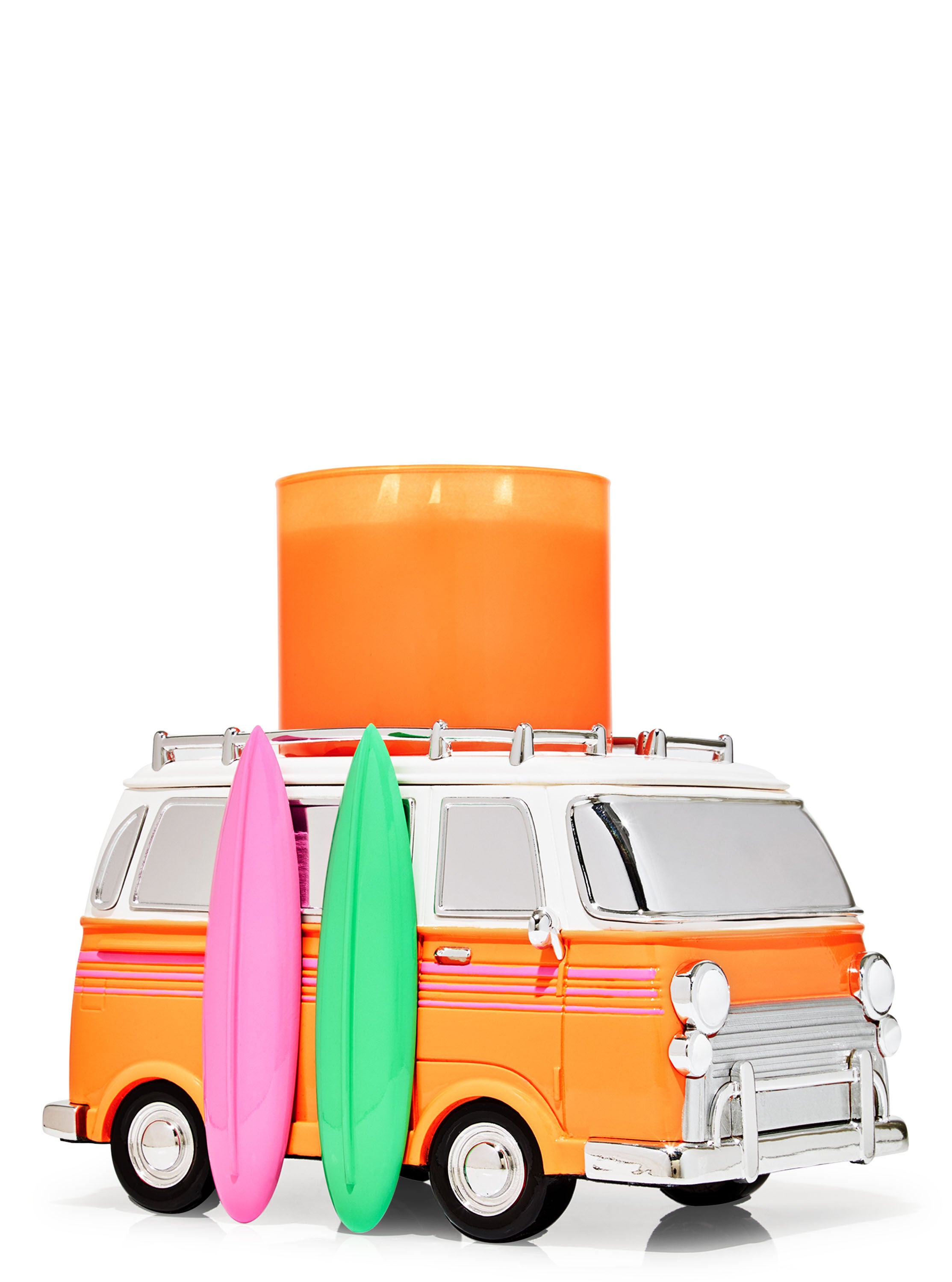 Surf Van 3-Wick Candle Holder