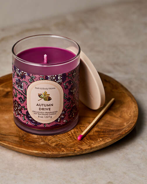 Autumn Drive Single Wick Candle