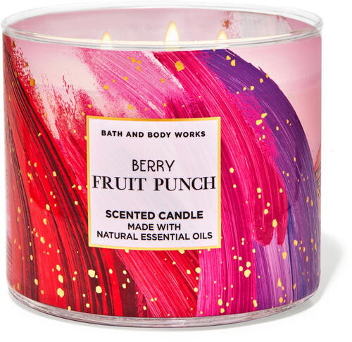 Berry Fruit Punch 3-Wick Candle