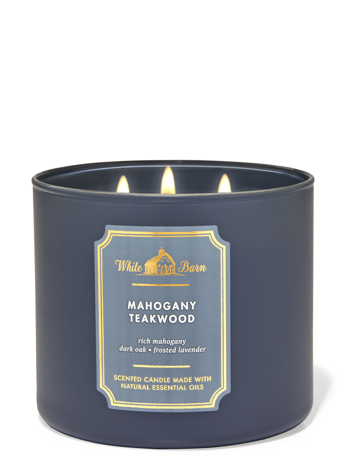 Bath & Body Works Mahogany Teakwood Single Wick Candle, Candles & Home  Fragrance, Household