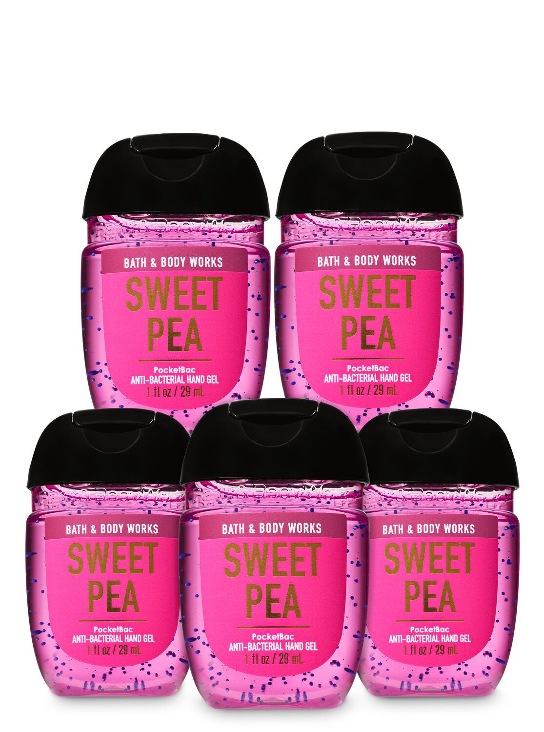 Sweet Pea PocketBac Hand Sanitizers, 5-Pack - Bath And Body Works