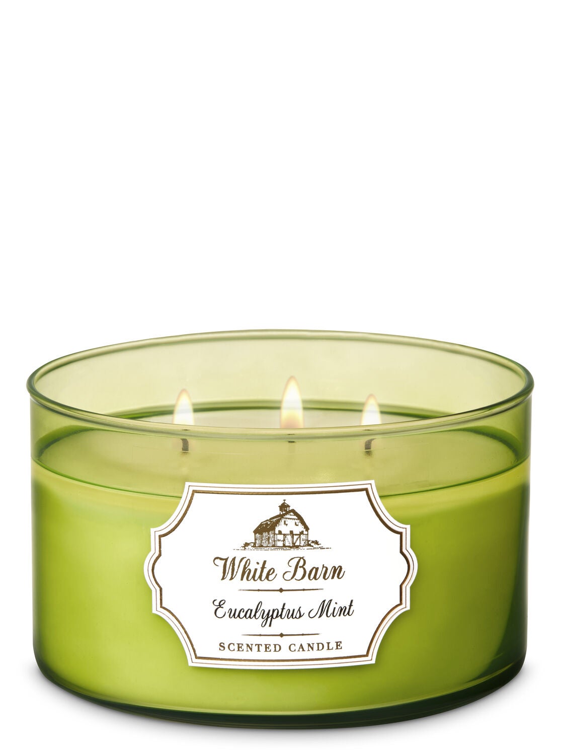 Eucalyptus Mint 3-Wick Candle - Bath And Body Works