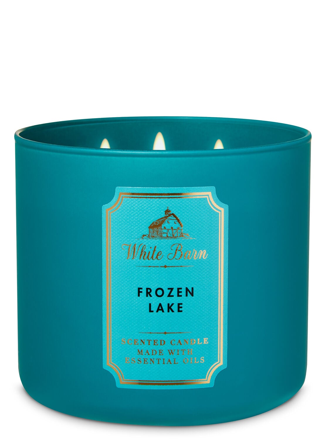 White Barn Frozen Lake 3-Wick Candle - Bath And Body Works