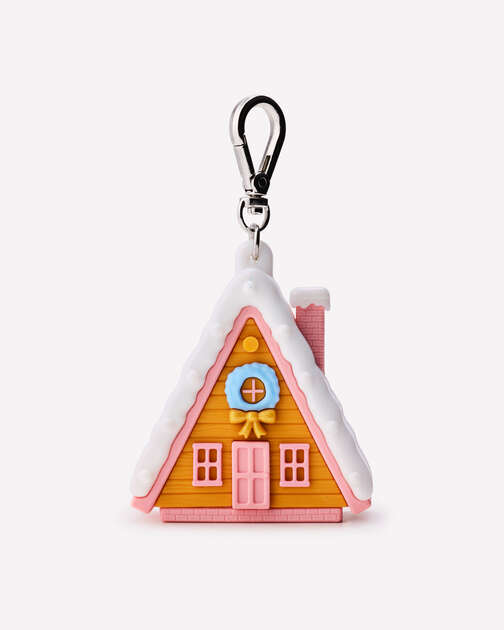 Light-Up Winter Cabin PocketBac Holder
