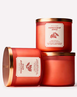Honeycrisp Apple 3-Wick Candle