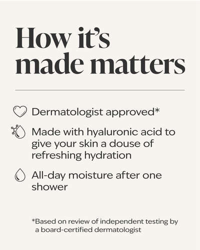 Water Ultra Hydration With Hyaluronic Acid Moisturizing Body Wash