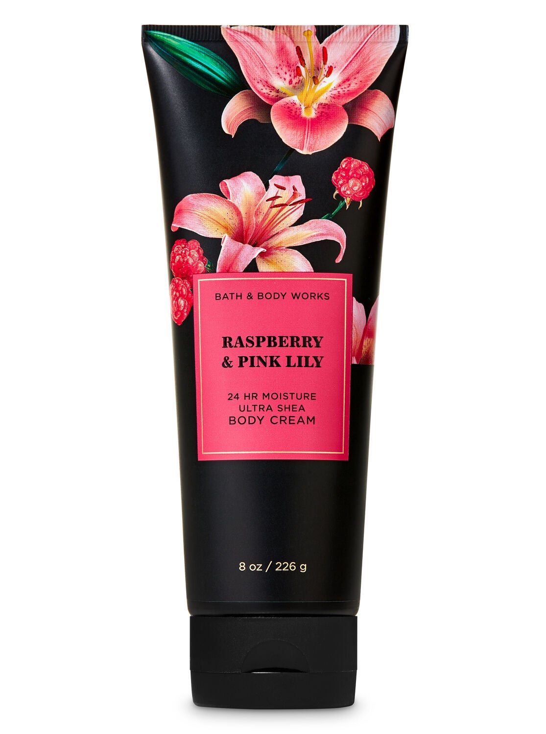 Raspberry & Pink Lily Ultra Shea Body Cream - Bath And Body Works