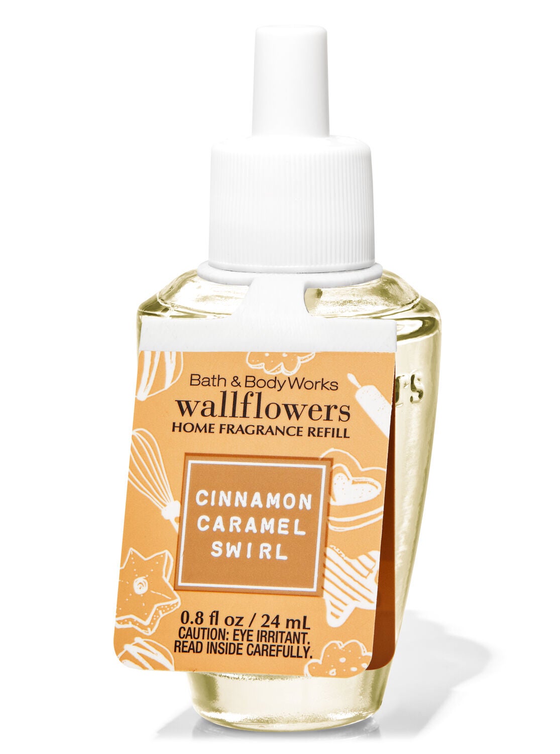 Cinnamon Caramel Swirl Wallflowers Fragrance Refill Bath Body Works