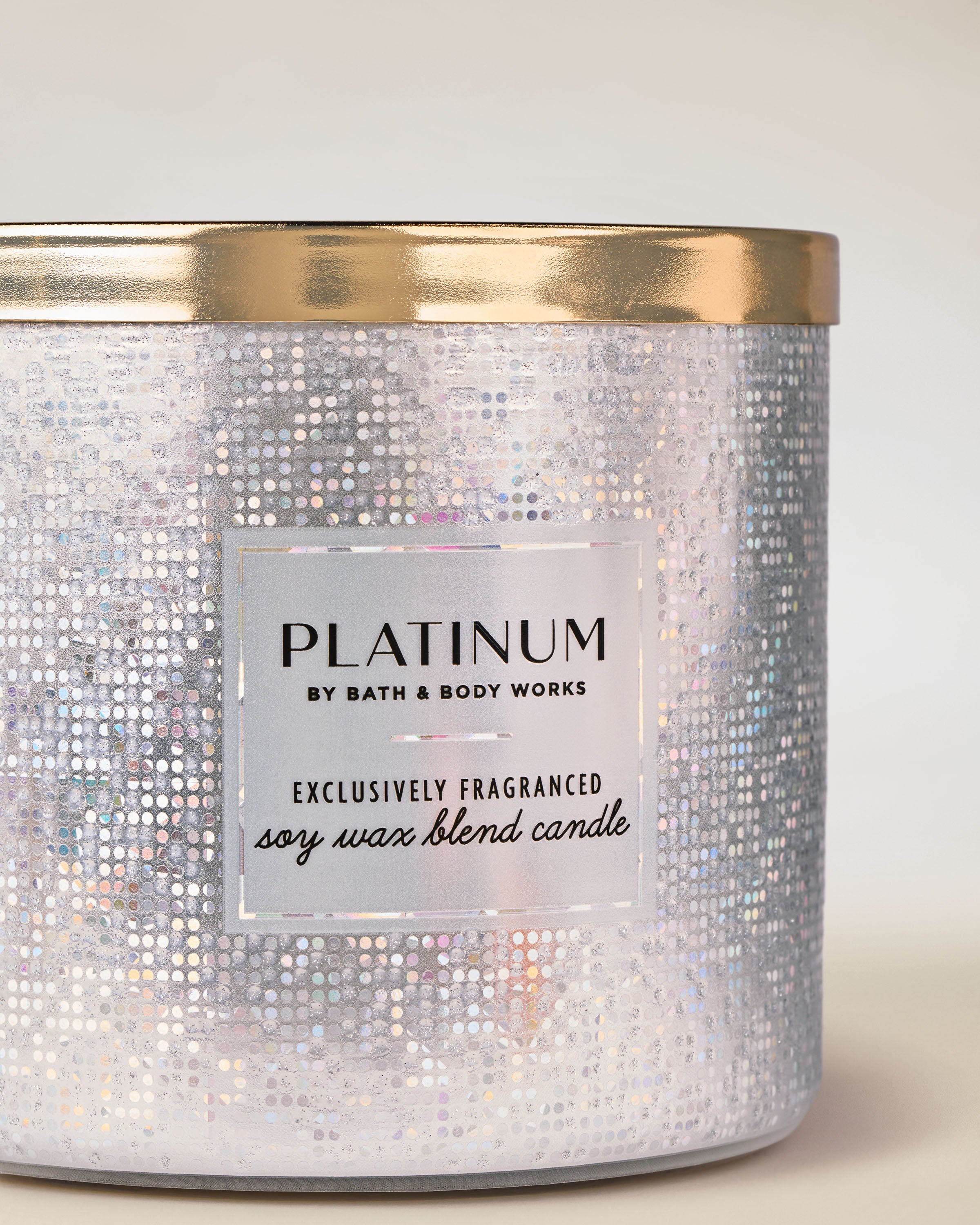 Platinum 3-Wick Candle | Bath & Body Works