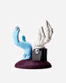 Jack Skellington & Sally Hands Pedestal 3-Wick Candle Holder