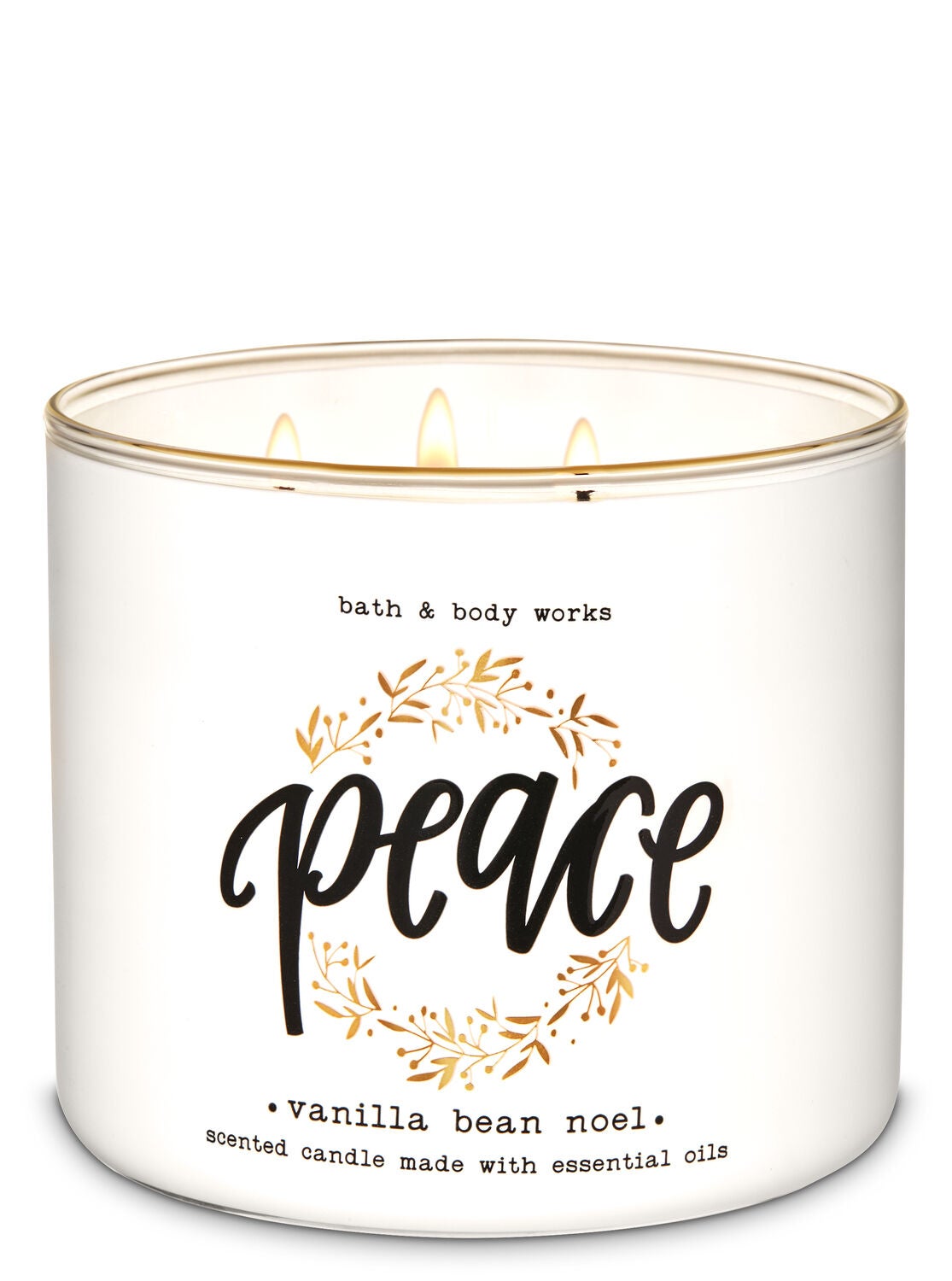 Vanilla Bean Noel 3-Wick Candle - Bath And Body Works