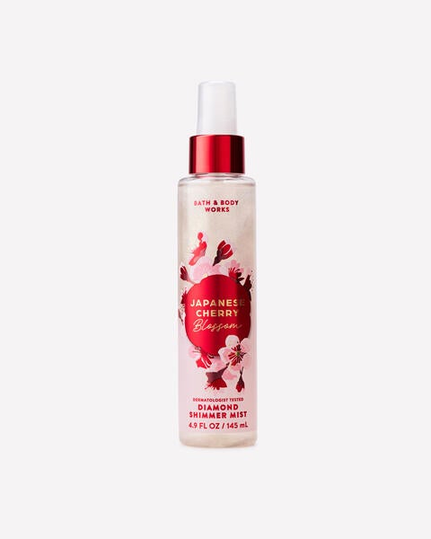 Japanese Cherry Blossom Diamond Shimmer Mist