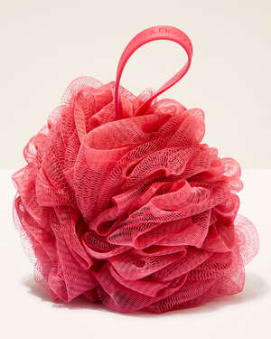 Deep Blush Loofah Bath Sponge