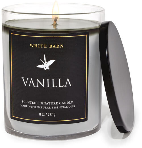 Vanilla Signature Single Wick Candle