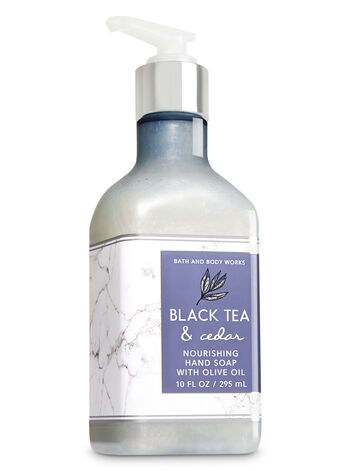 Black Tea & Cedar Hand Soap with Olive Oil