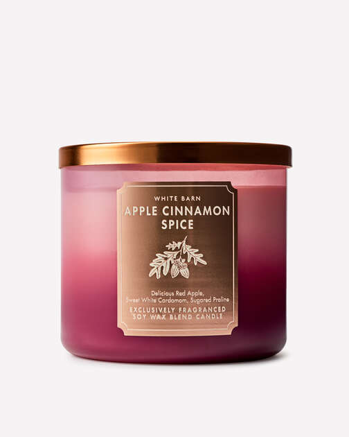 Apple Cinnamon Spice 3-Wick Candle