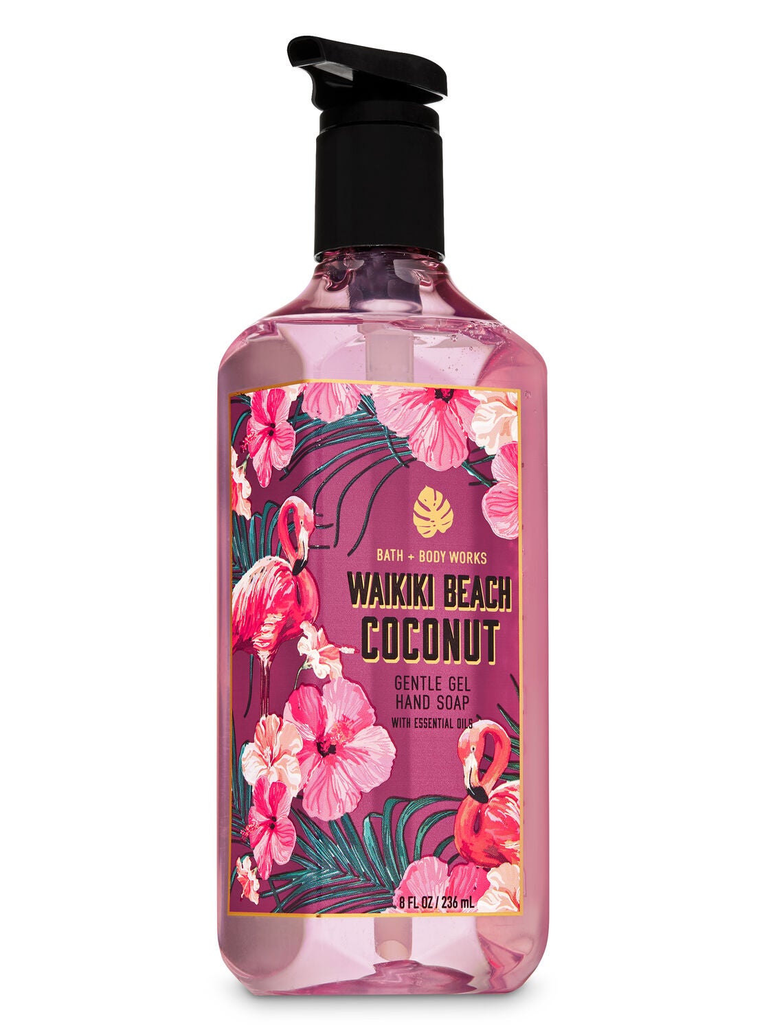 Waikiki Beach Coconut Gentle Gel Hand Soap Bath Body Works