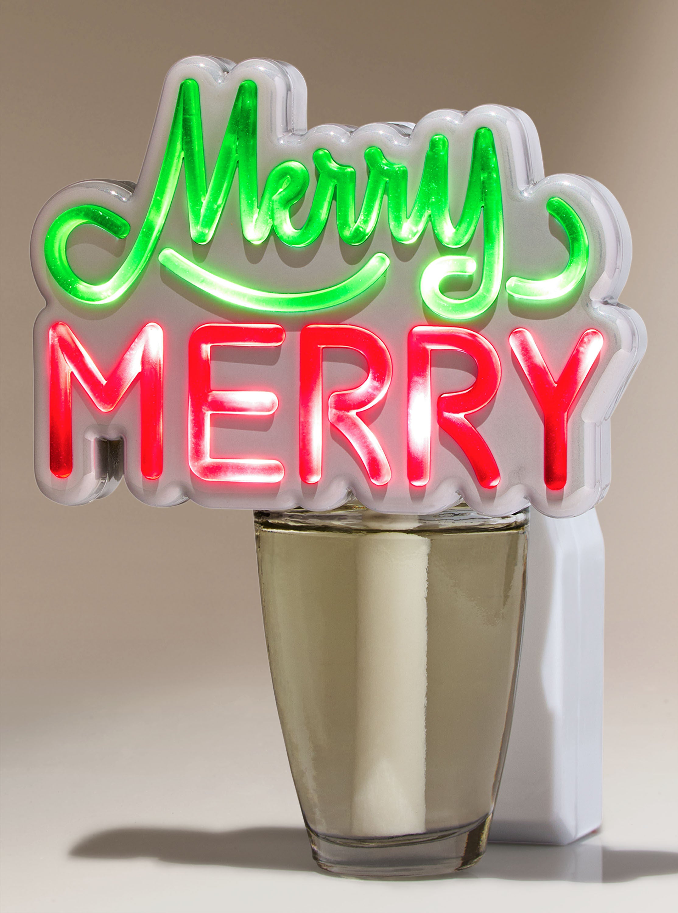 Merry Merry Neon Nightlight Wallflowers Fragrance Plug