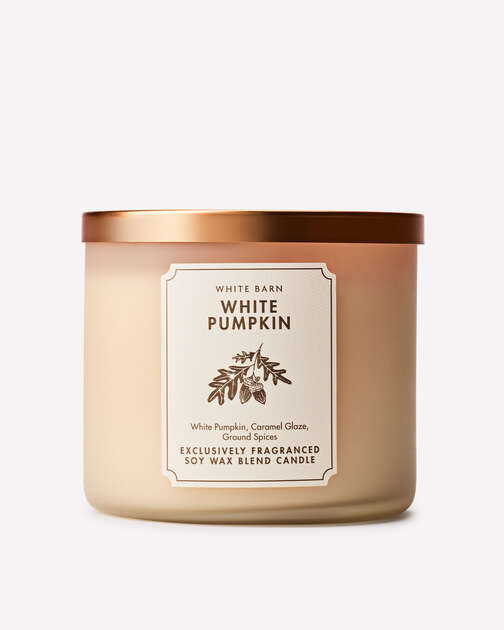 White Pumpkin 3-Wick Candle