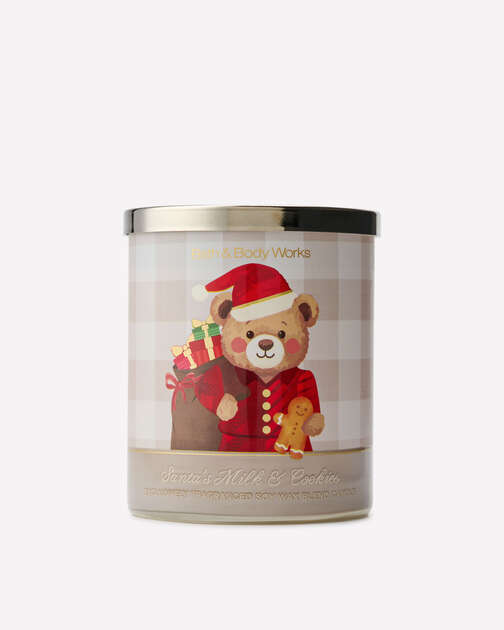 Santa's Milk & Cookies Signature Single Wick Candle