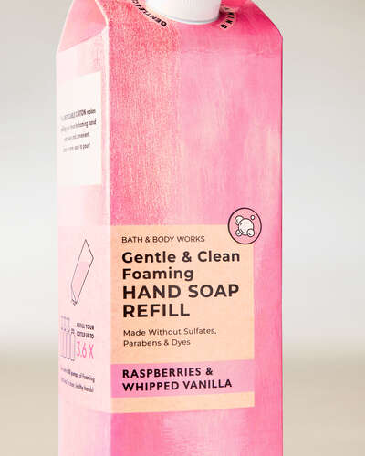 Raspberries & Whipped Vanilla Gentle & Clean Foaming Refill