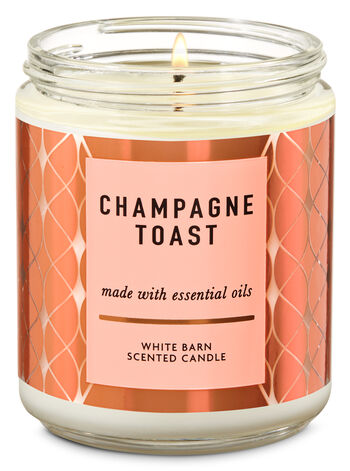 Champagne Toast Single Wick Candle | Bath & Body Works