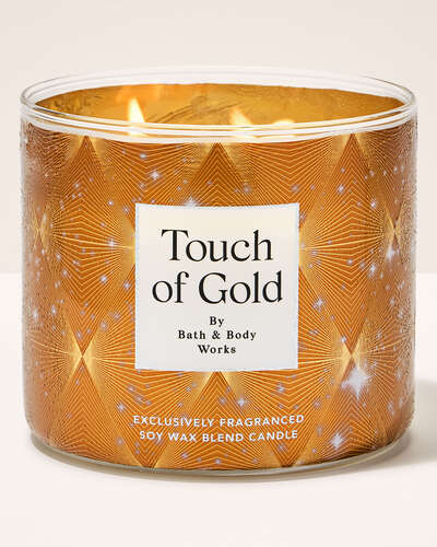 Touch Of Gold 3-Wick Candle