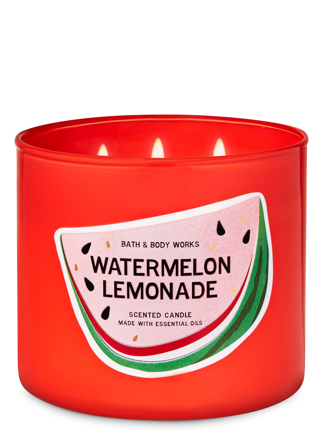 Watermelon Lemonade 3-Wick Candle - Bath And Body Works