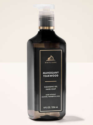 Mahogany Teakwood Cleansing Gel Hand Soap