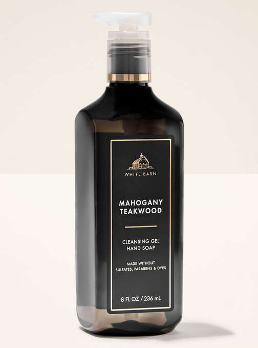 Mahogany Teakwood Cleansing Gel Hand Soap