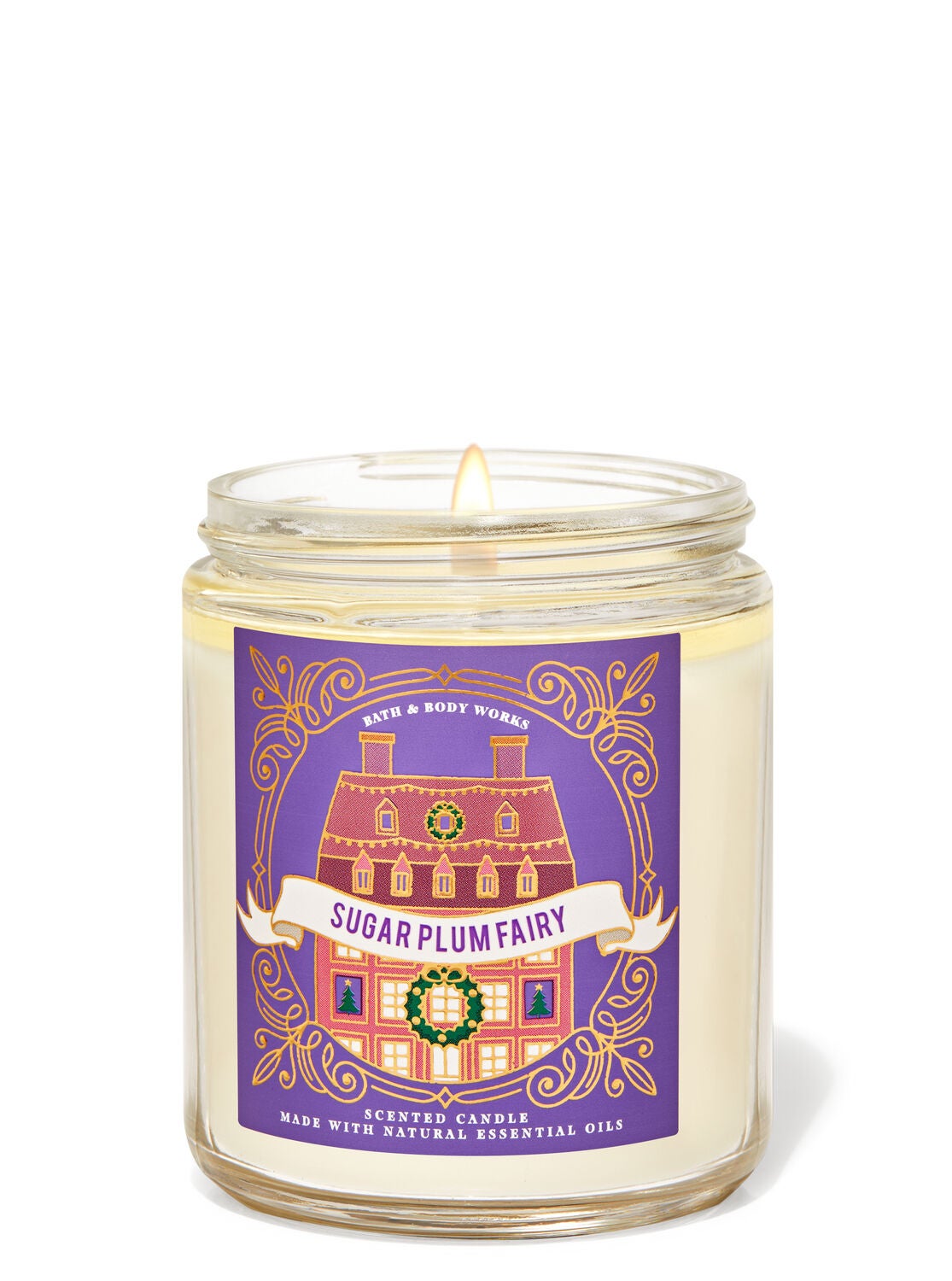 Sugar Plum Fairy Single Wick Candle | Bath & Body Works