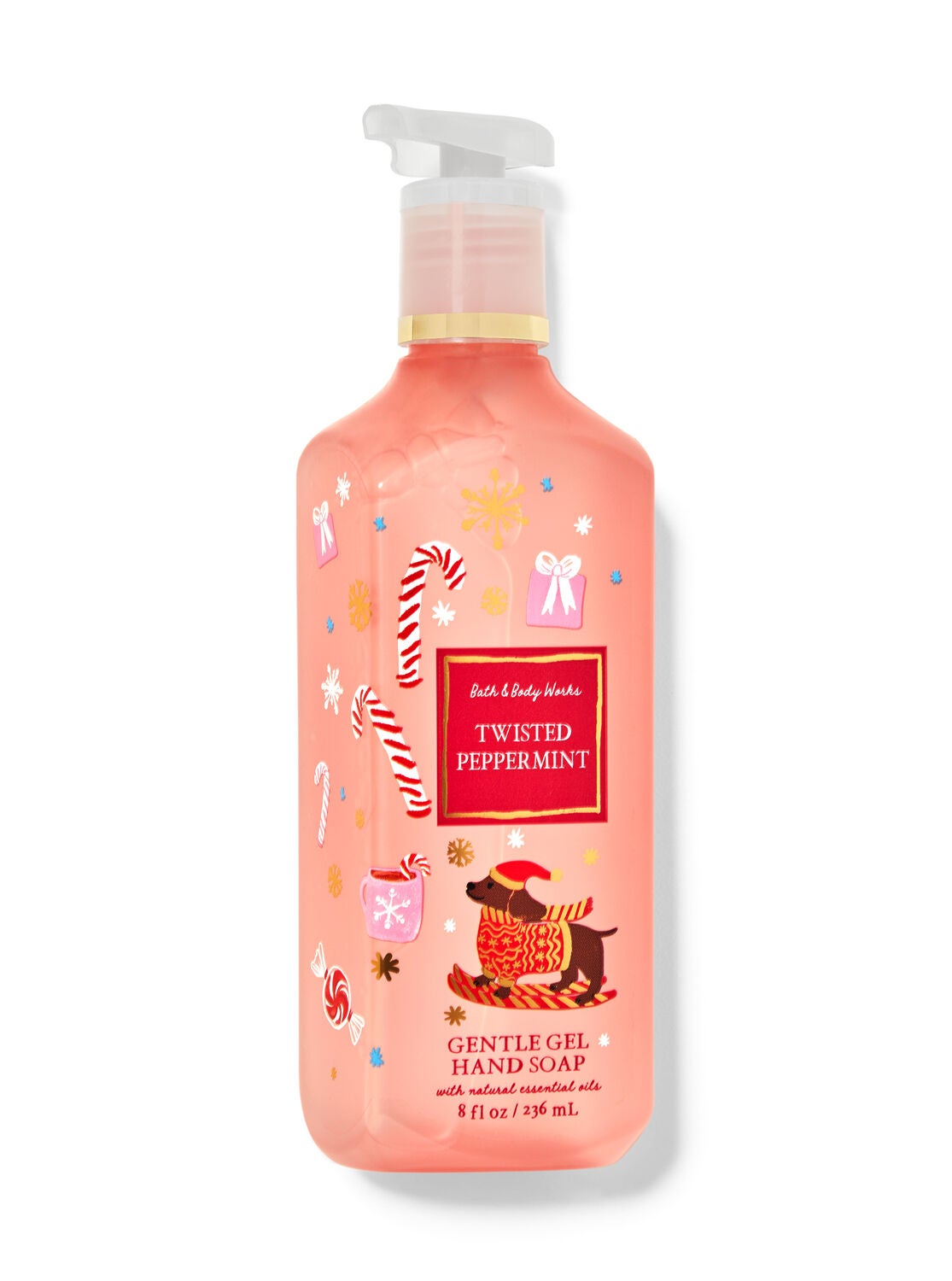 Twisted Peppermint Gentle Gel Hand Soap