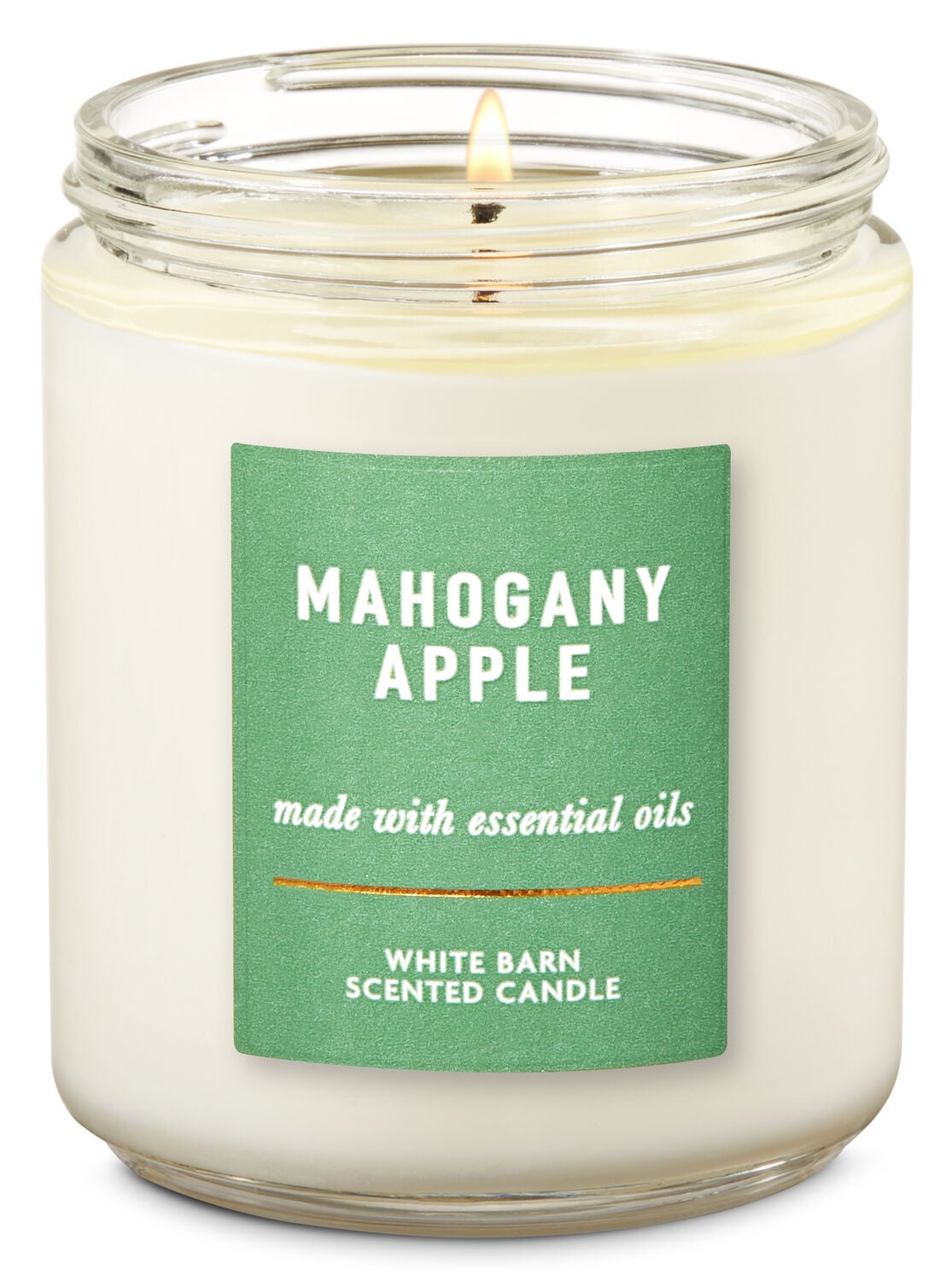 Mahogany Apple Single Wick Candle Bath Body Works