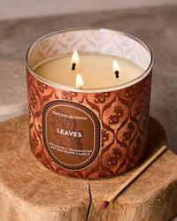 Leaves 3-Wick Candle