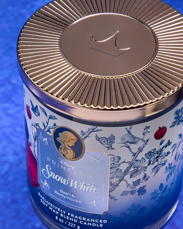 Snow White Single Wick Candle