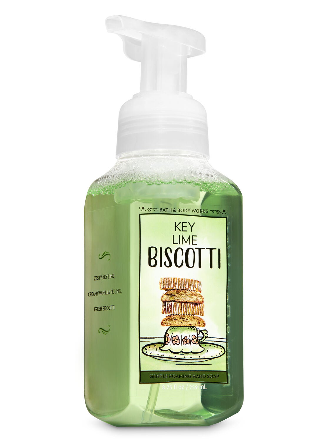 Key Lime Biscotti Gentle Foaming Hand Soap - Bath And Body Works