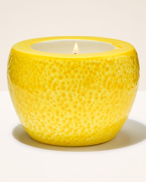 Fresh Amalfi Lemon Single Wick Figural Candle