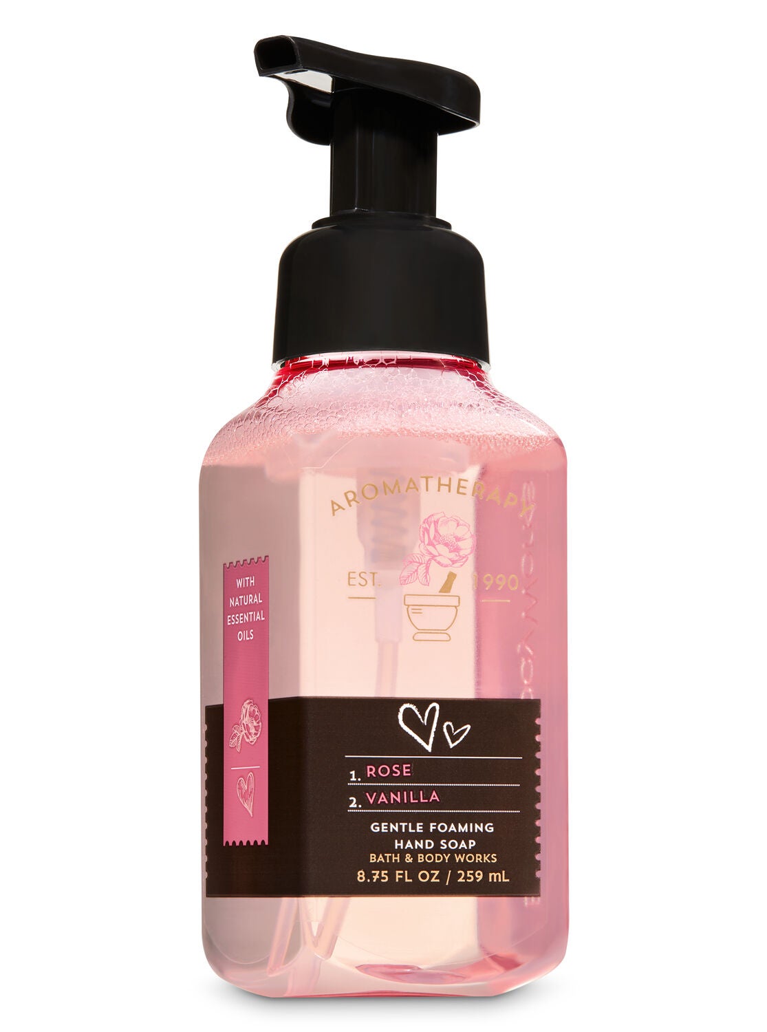 Aromatherapy Rose Vanilla Gentle Foaming Hand Soap - Bath And Body Works
