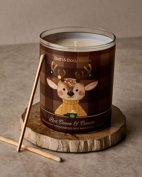 Hot Coca & Cream Signature Single Wick Candle