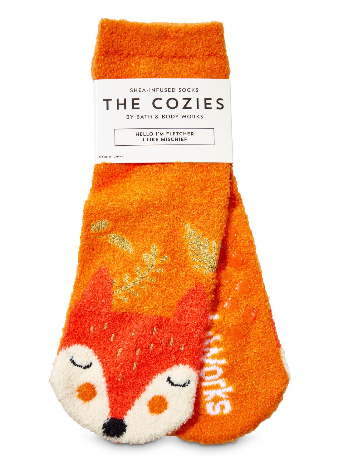 Fletcher the Fox Shea-Infused Socks - Bath And Body Works