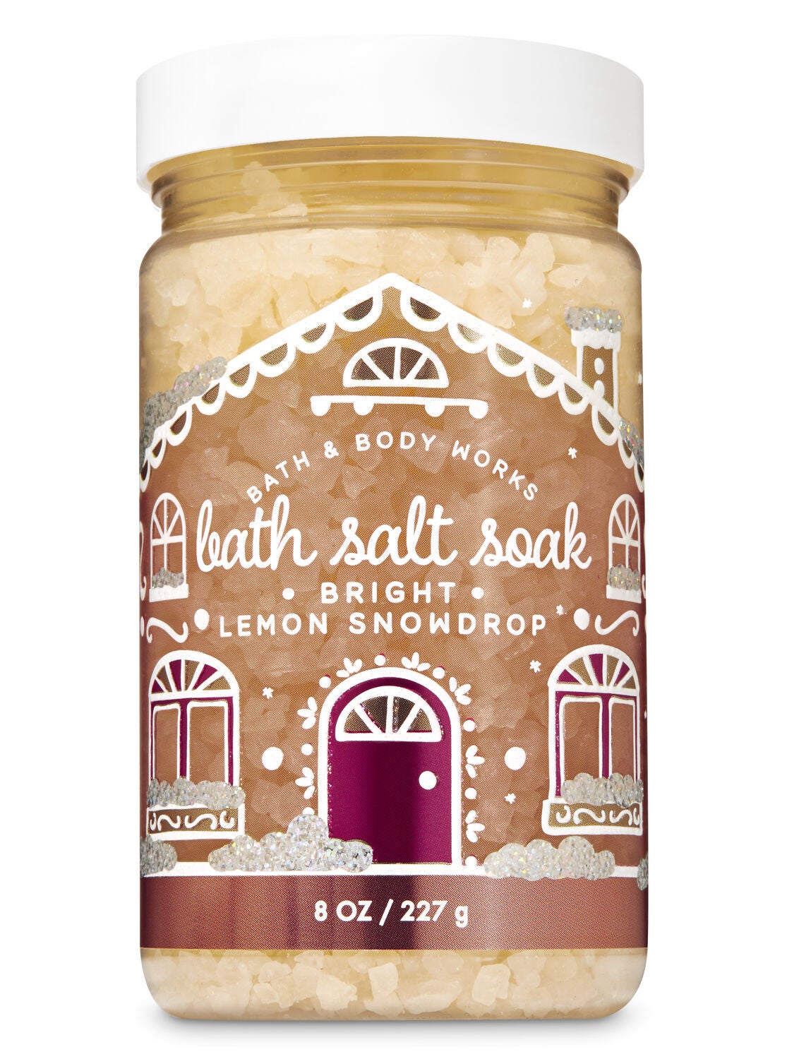 Bright Lemon Snowdrop Bath Salt Soak - Bath And Body Works