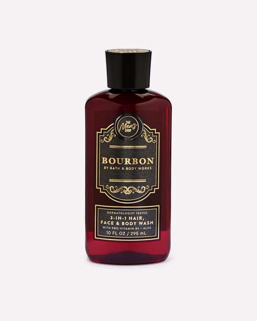 Bourbon 3-in-1 Hair, Face & Body Wash