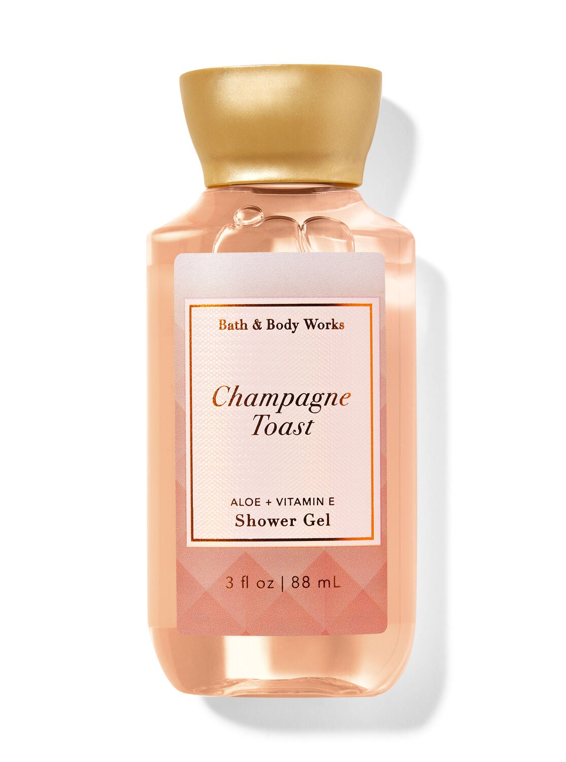 Champagne Toast Travel Size Shower Gel Bath Body Works