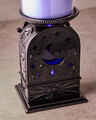 Light-up Glow-in-the-Dark Fortune Telling Pedestal 3-Wick Candle Holder