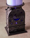 Light-up Glow-in-the-Dark Fortune Telling Pedestal 3-Wick Candle Holder