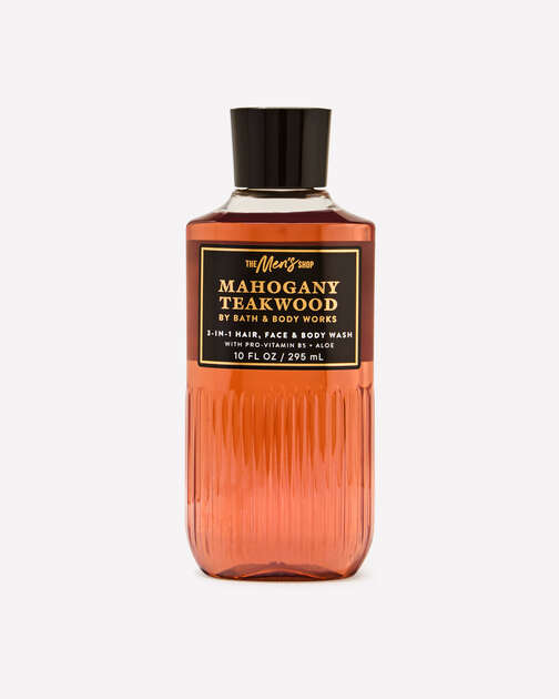 Mahogany Teakwood 3-in-1 Hair, Face & Body Wash